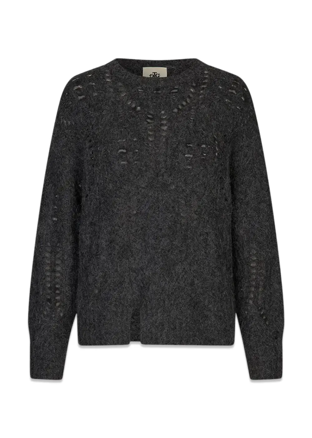 VERBIER CABLE KNIT>The Garment