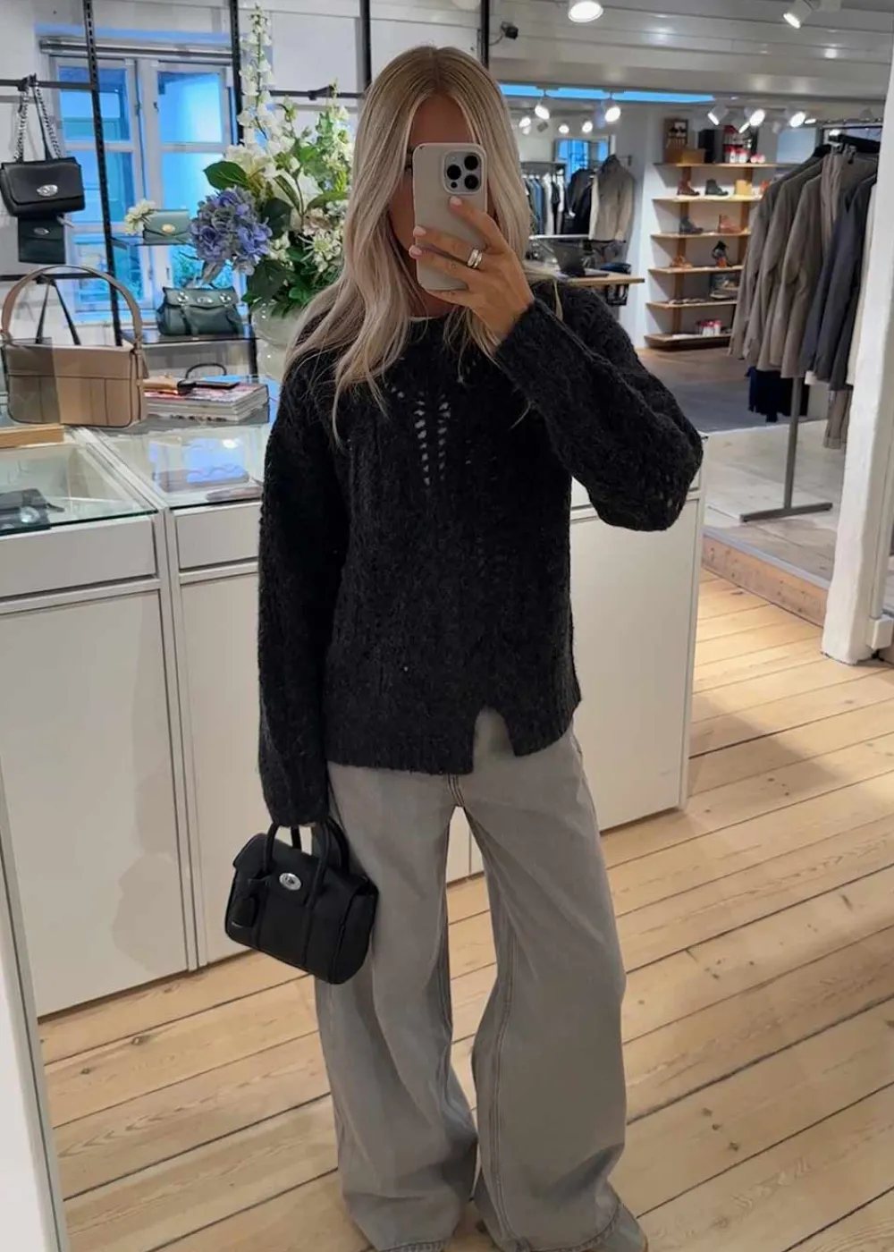 VERBIER CABLE KNIT>The Garment