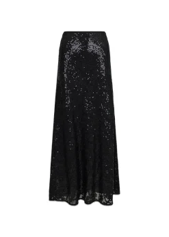 Vicky Sequins Skirt>Neo Noir Hot
