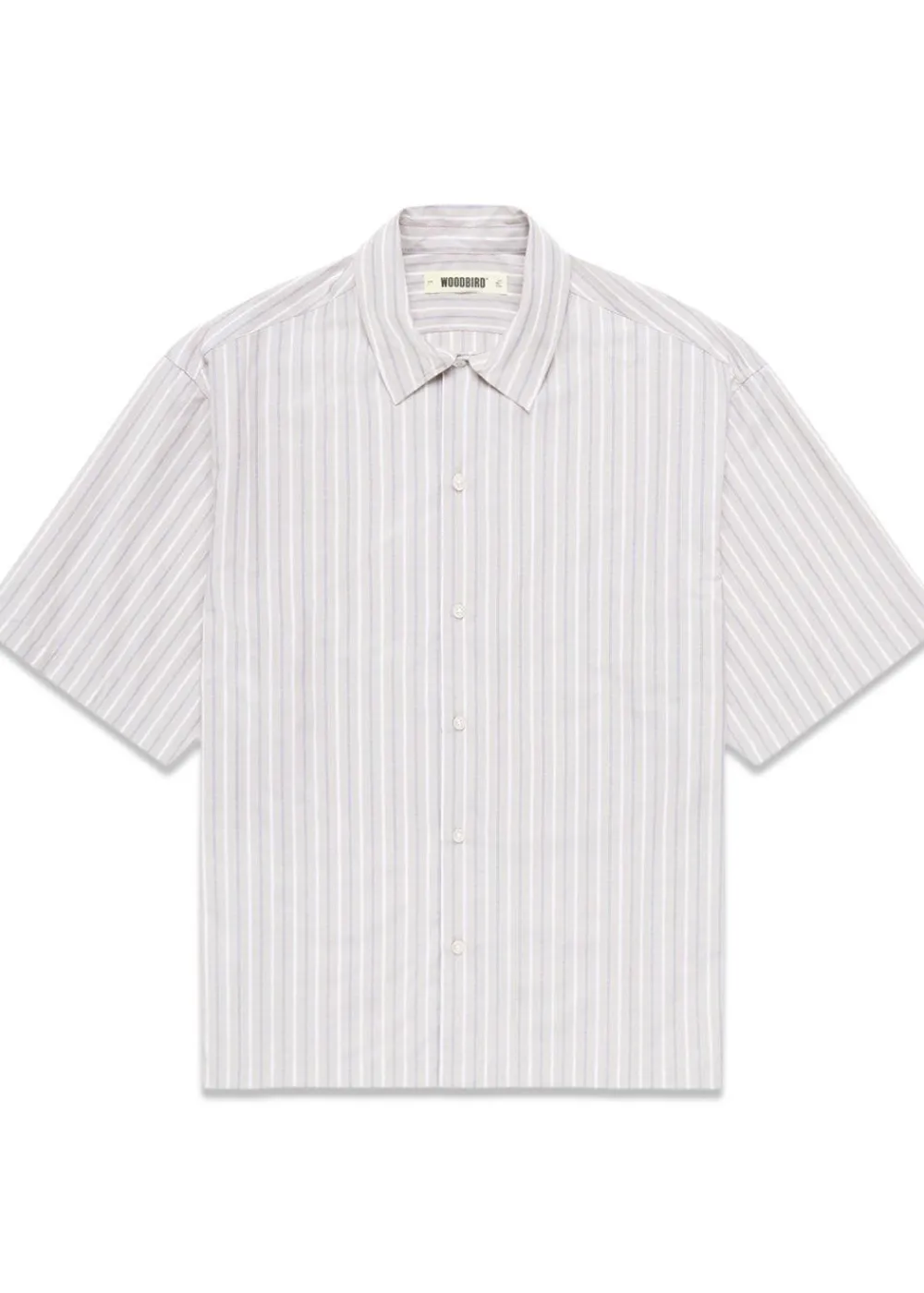 Wang Striped shirt>Woodbird Discount